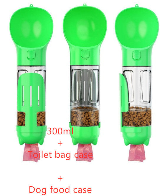 3 In 1 Water Bottle, Feeder and Garbage Bag