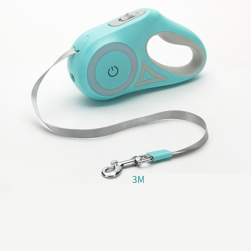 Fantastic LED Retractable Dog Leash & Collar – Night Safety