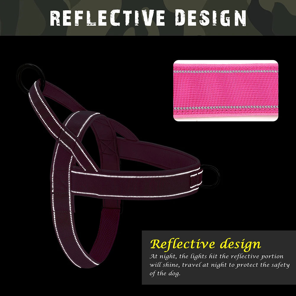 Reflective No-Pull Dog Harness - The Canine Cart