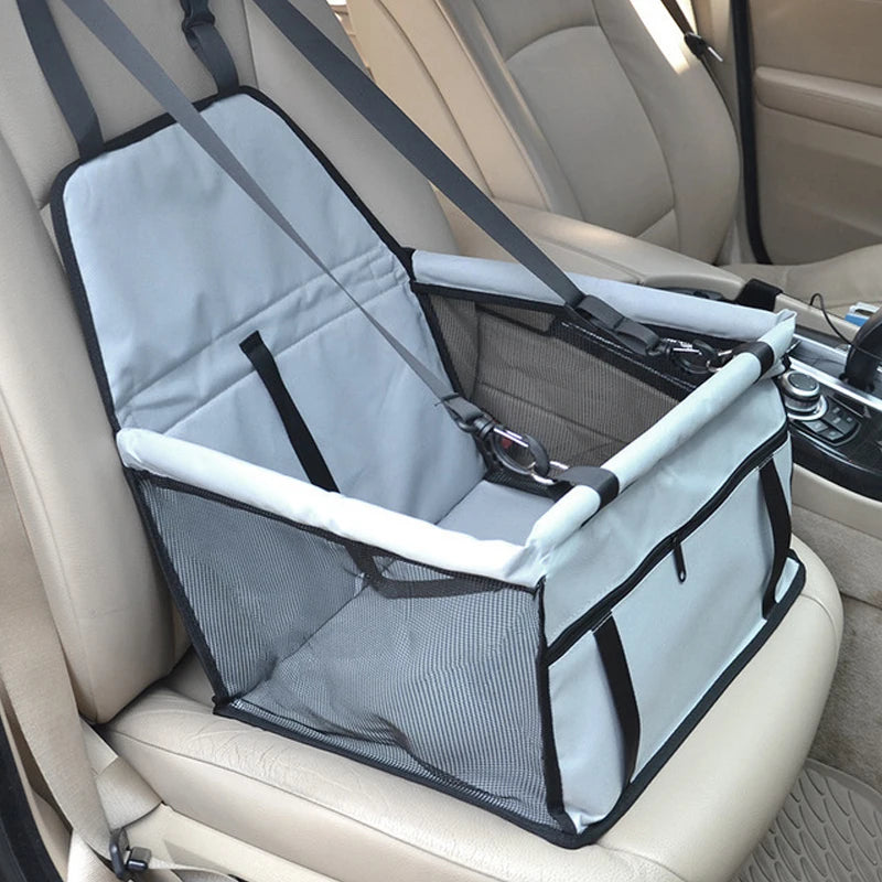 Premium Pet Car Seat with Safety Straps - The Canine Cart