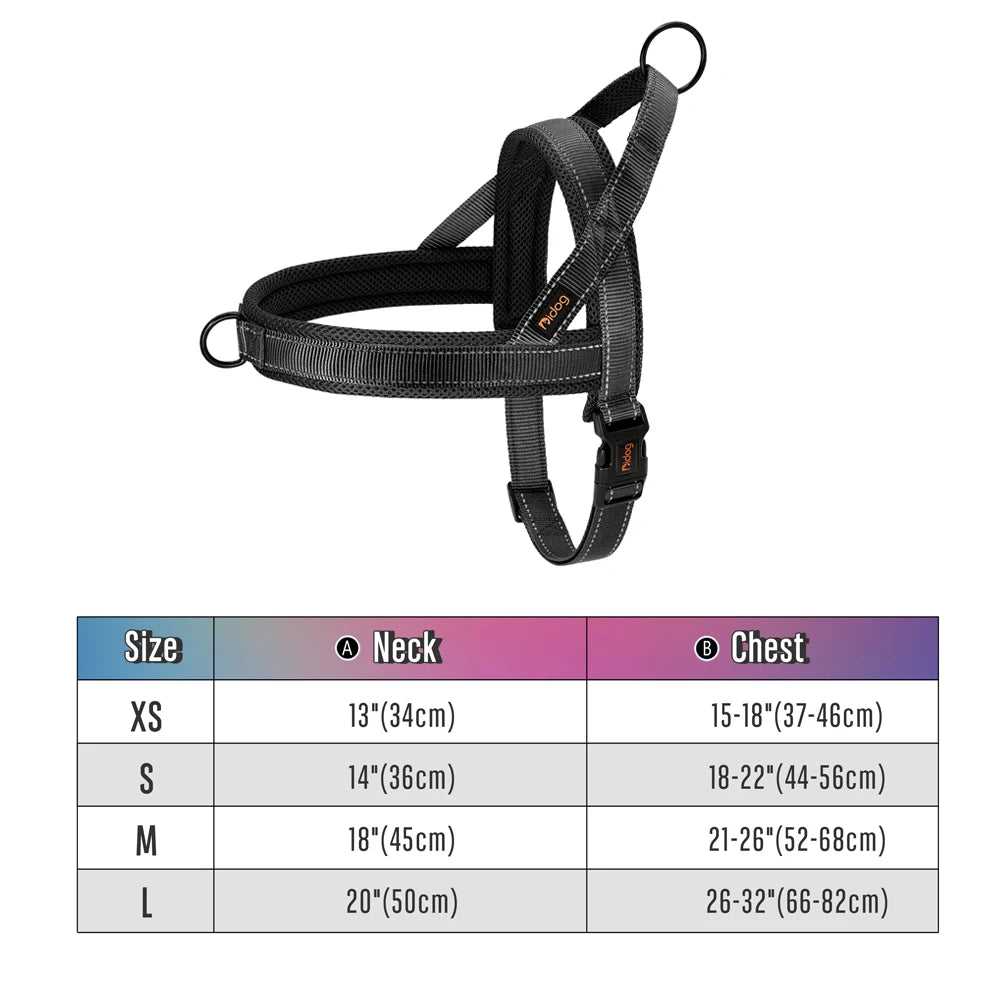 Reflective No-Pull Dog Harness - The Canine Cart