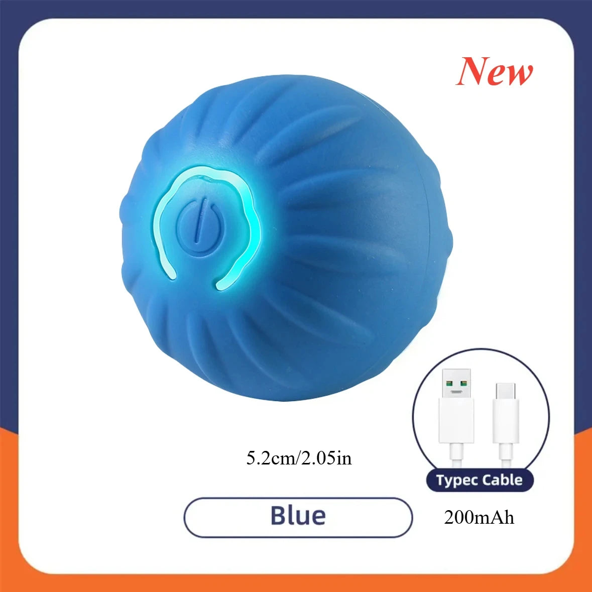 Smart Rechargeable Rolling Ball for Dogs - The Canine Cart