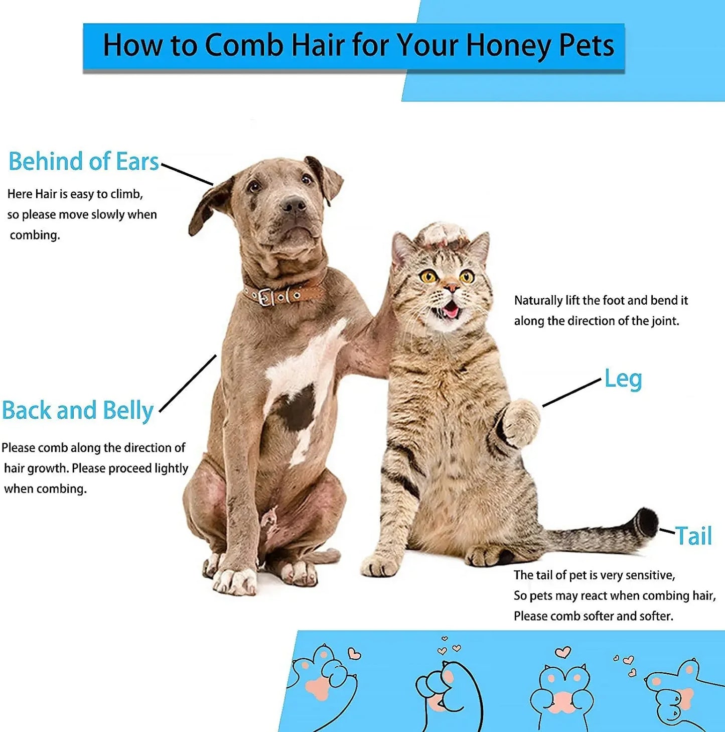 Hair Remover Brush for Dogs - The Canine Cart