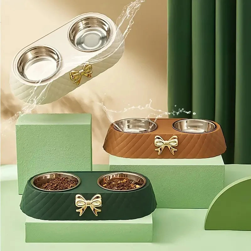 Double Feeding Bowl for Dogs - The Canine Cart