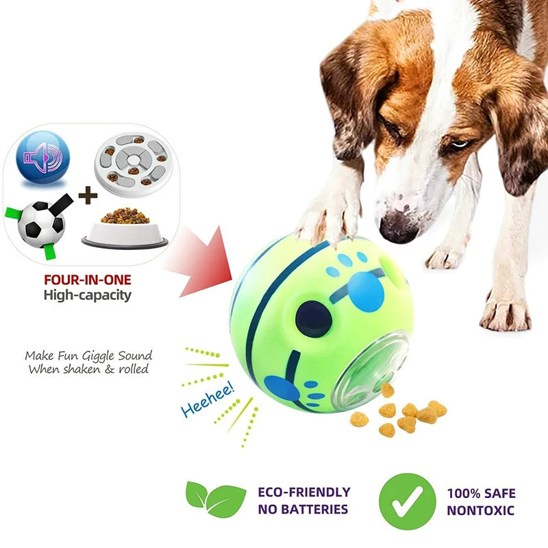 Interactive Giggle Ball for Small Dogs - The Canine Cart