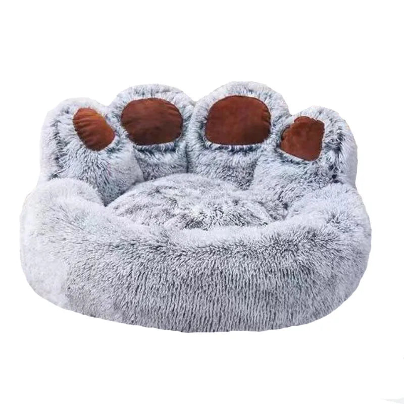 Fluffy Plush Dog Bed - The Canine Cart