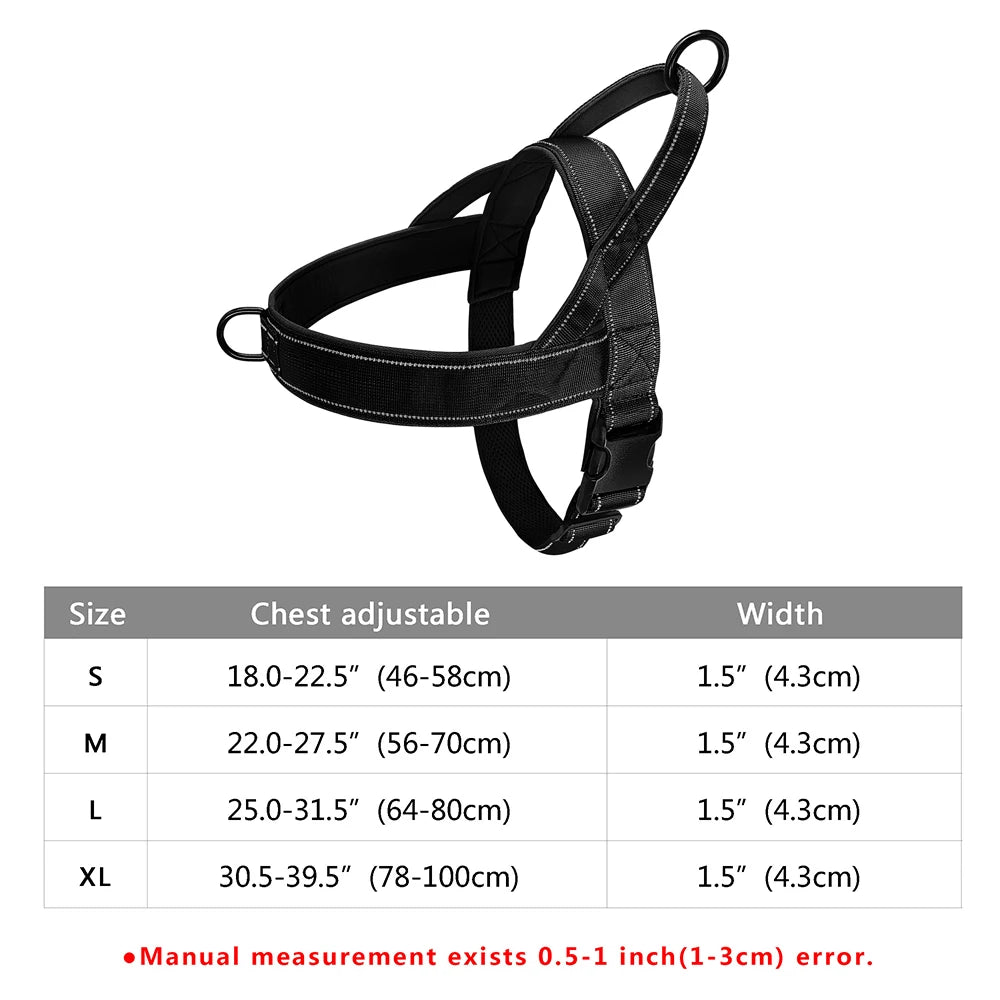 Reflective No-Pull Dog Harness - The Canine Cart