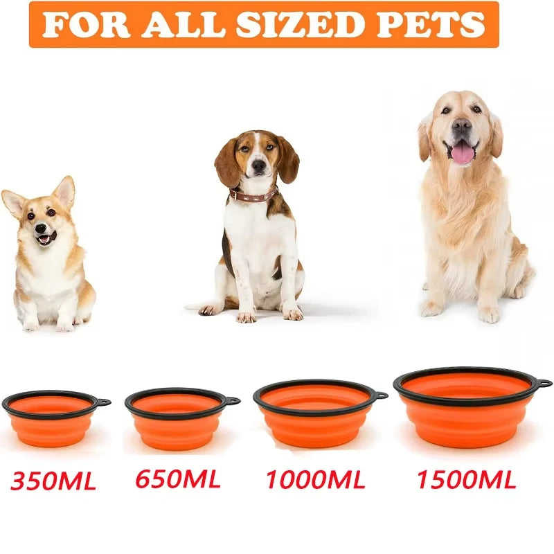 2-in-1 Portable Dog Feeding Bowl - The Canine Cart