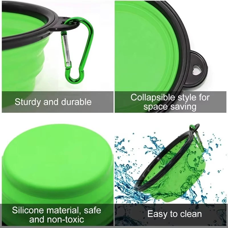 2-in-1 Portable Dog Feeding Bowl - The Canine Cart
