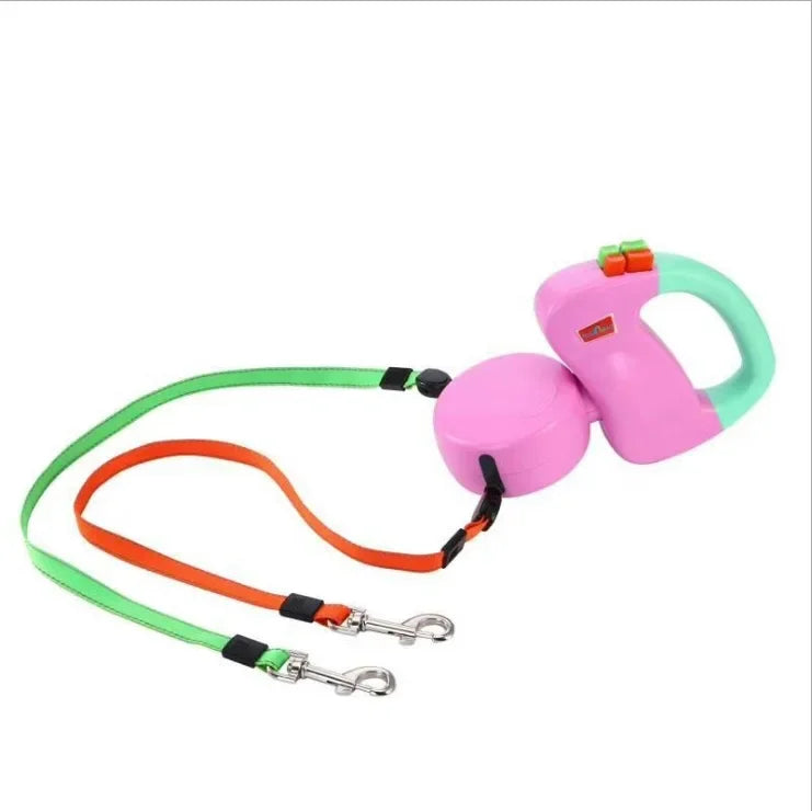 Tangle-Free Dual leash for Two Dogs - The Canine Cart