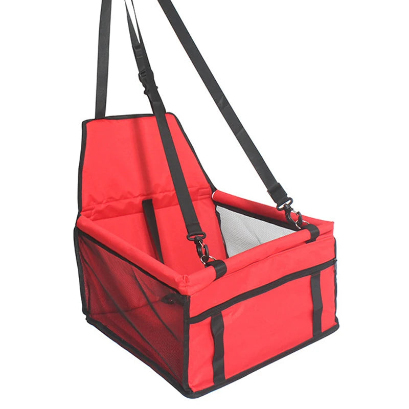 Premium Pet Car Seat with Safety Straps - The Canine Cart