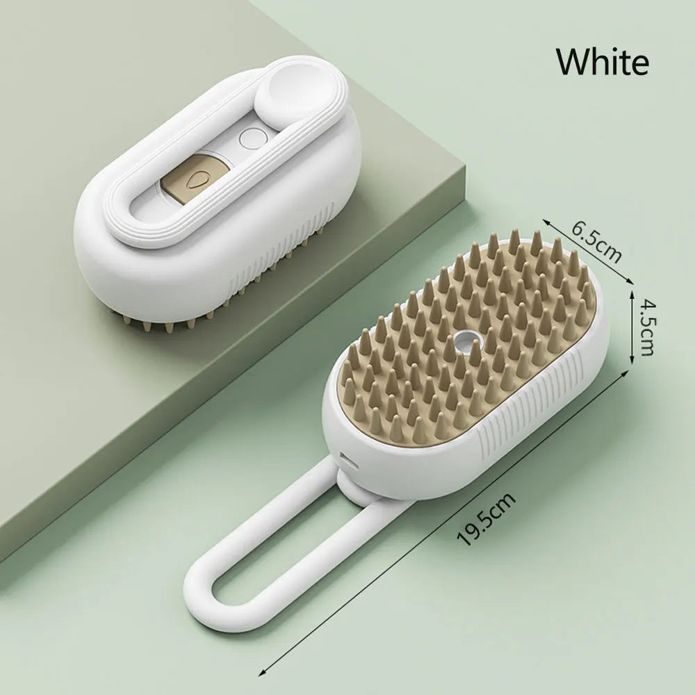 3-in-1 Electric Steam Brush for Dogs - The Canine Cart