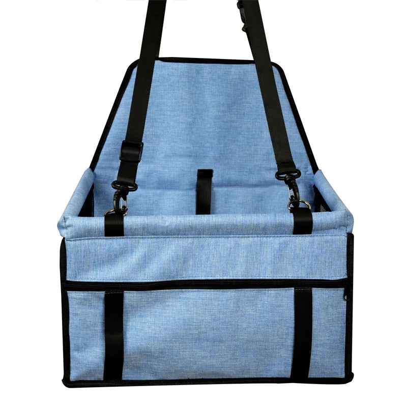 Premium Pet Car Seat with Safety Straps - The Canine Cart
