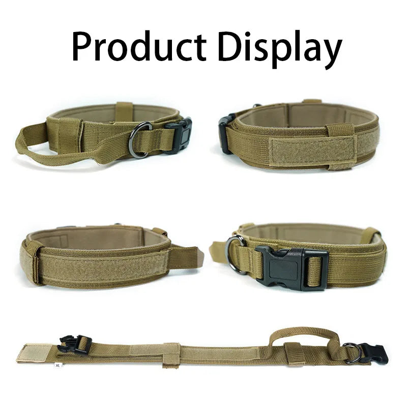 Tactical & Adjustable Dog Collar - The Canine Cart