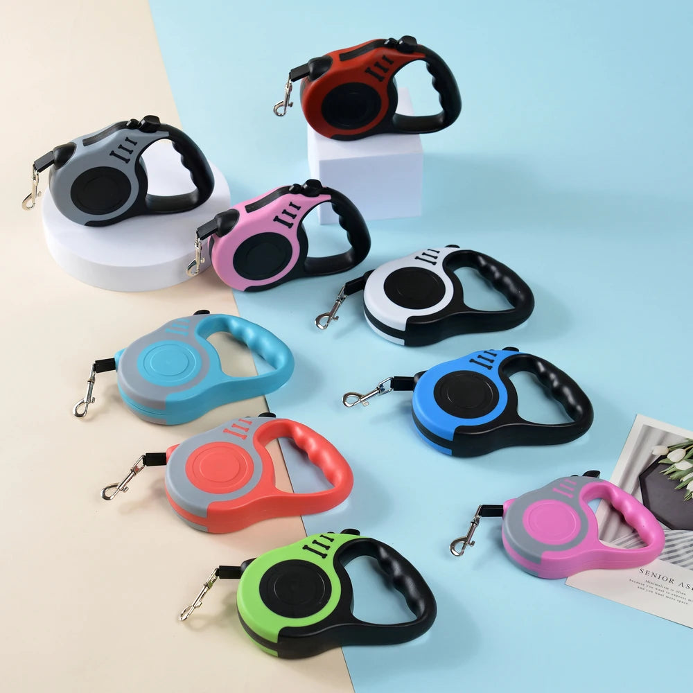 Retractable Nylon Dog Leash - The Canine Cart
