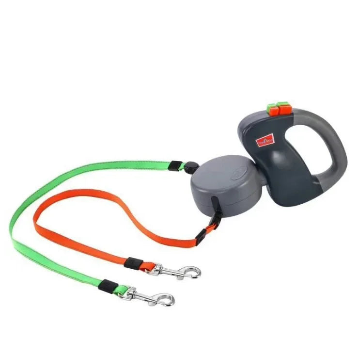 Tangle-Free Dual leash for Two Dogs - The Canine Cart