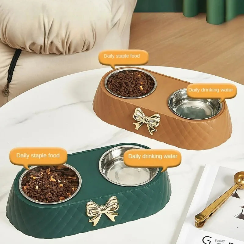 Double Feeding Bowl for Dogs - The Canine Cart