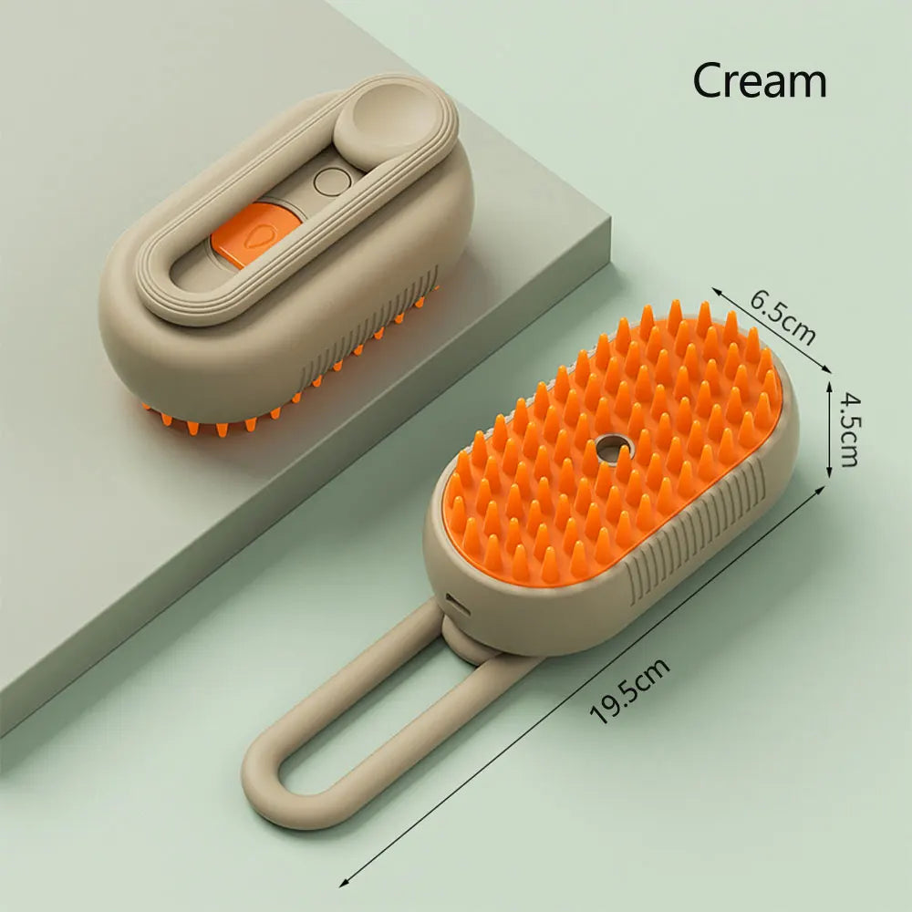 3-in-1 Electric Steam Brush for Dogs - The Canine Cart