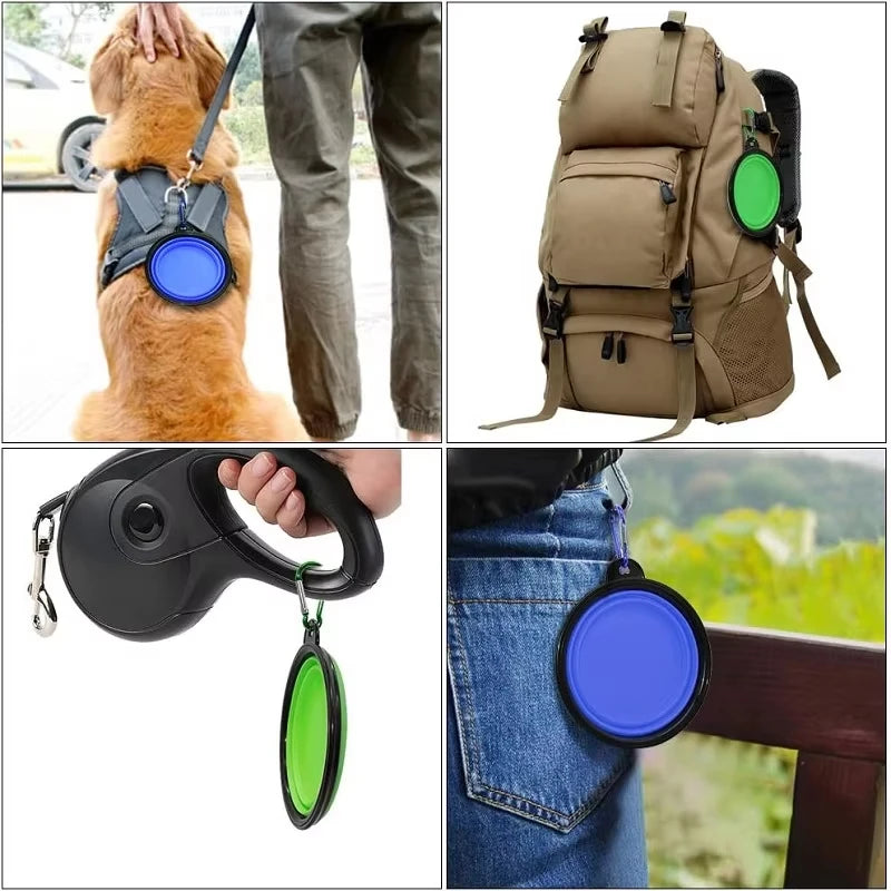 2-in-1 Portable Dog Feeding Bowl - The Canine Cart