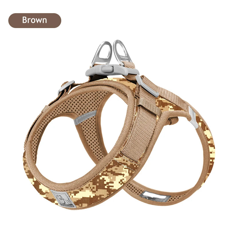 Adjustable Floral Dog Harness - The Canine Cart