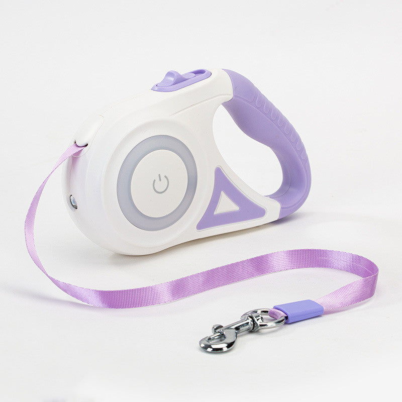 Fantastic LED Retractable Dog Leash & Collar – Night Safety