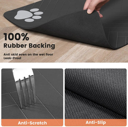 Waterproof Pet Feeding Mat for Dogs - The Canine Cart