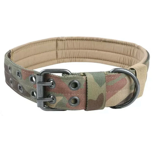 Reflective Tactical Dog Collar - The Canine Cart