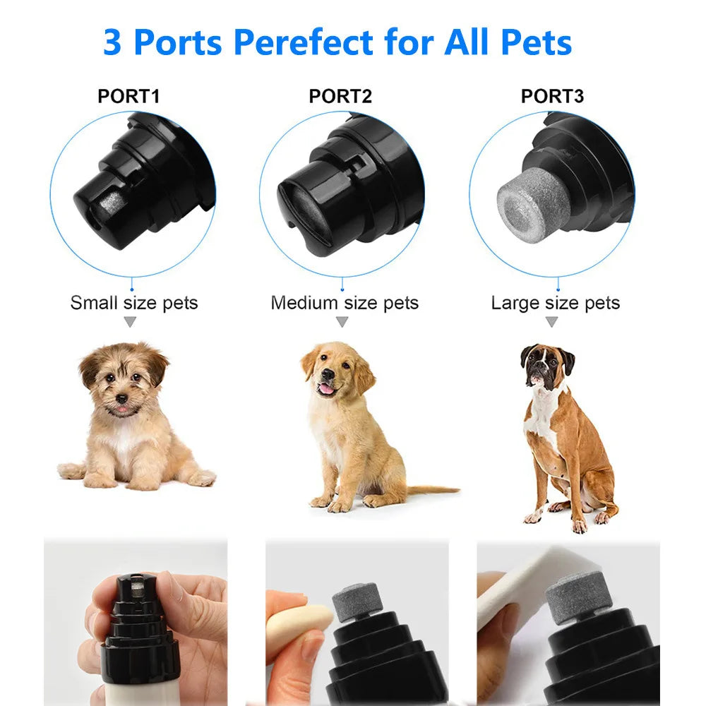Rechargeable Electric Dog Nail Grinder - The Canine Cart