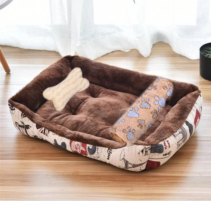 Soft & Cozy Dog Bed - The Canine Cart