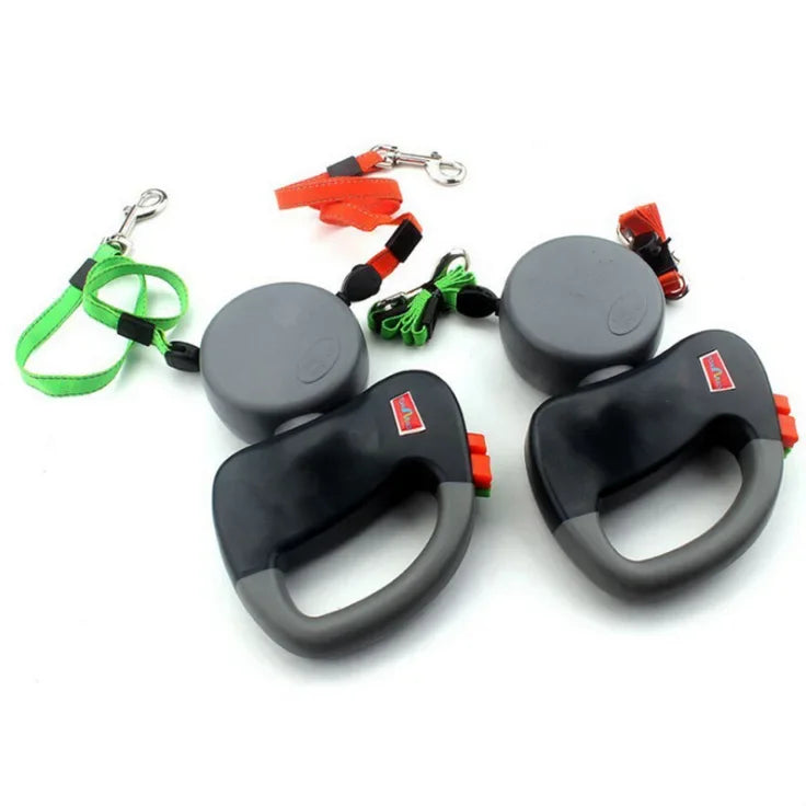 Tangle-Free Dual leash for Two Dogs - The Canine Cart