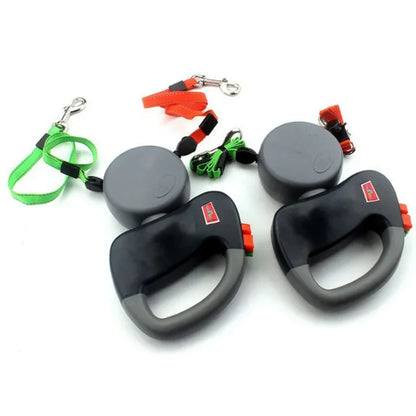 Tangle-Free Dual leash for Two Dogs - The Canine Cart