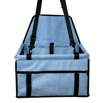Premium Pet Car Seat with Safety Straps - The Canine Cart