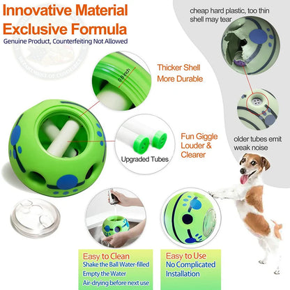 Interactive Giggle Ball for Small Dogs - The Canine Cart