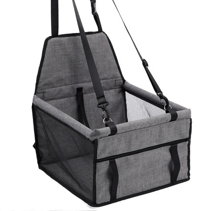 Premium Pet Car Seat with Safety Straps - The Canine Cart