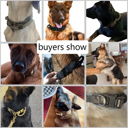 Tactical & Adjustable Dog Collar - The Canine Cart