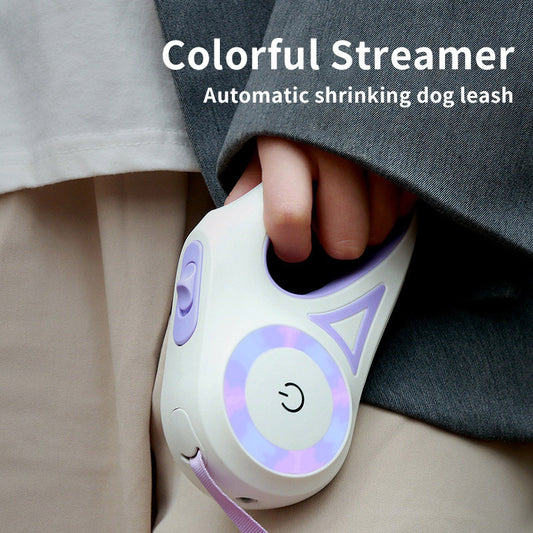 Fantastic LED Retractable Dog Leash & Collar – Night Safety